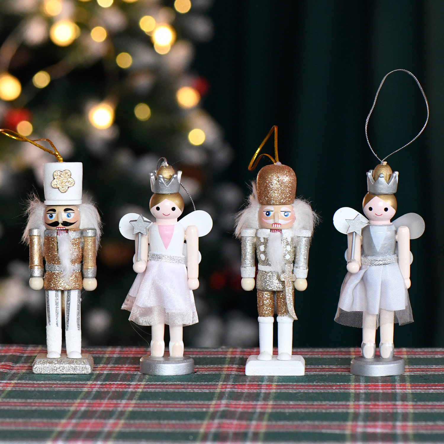 Nutcracker Low Price Customizable Wooden 13cm Nutcracker for Festival Gifts