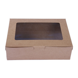 Paper Carton Cardboard Brown Box For Packaging Chicken And Small Chops Nuggets Box