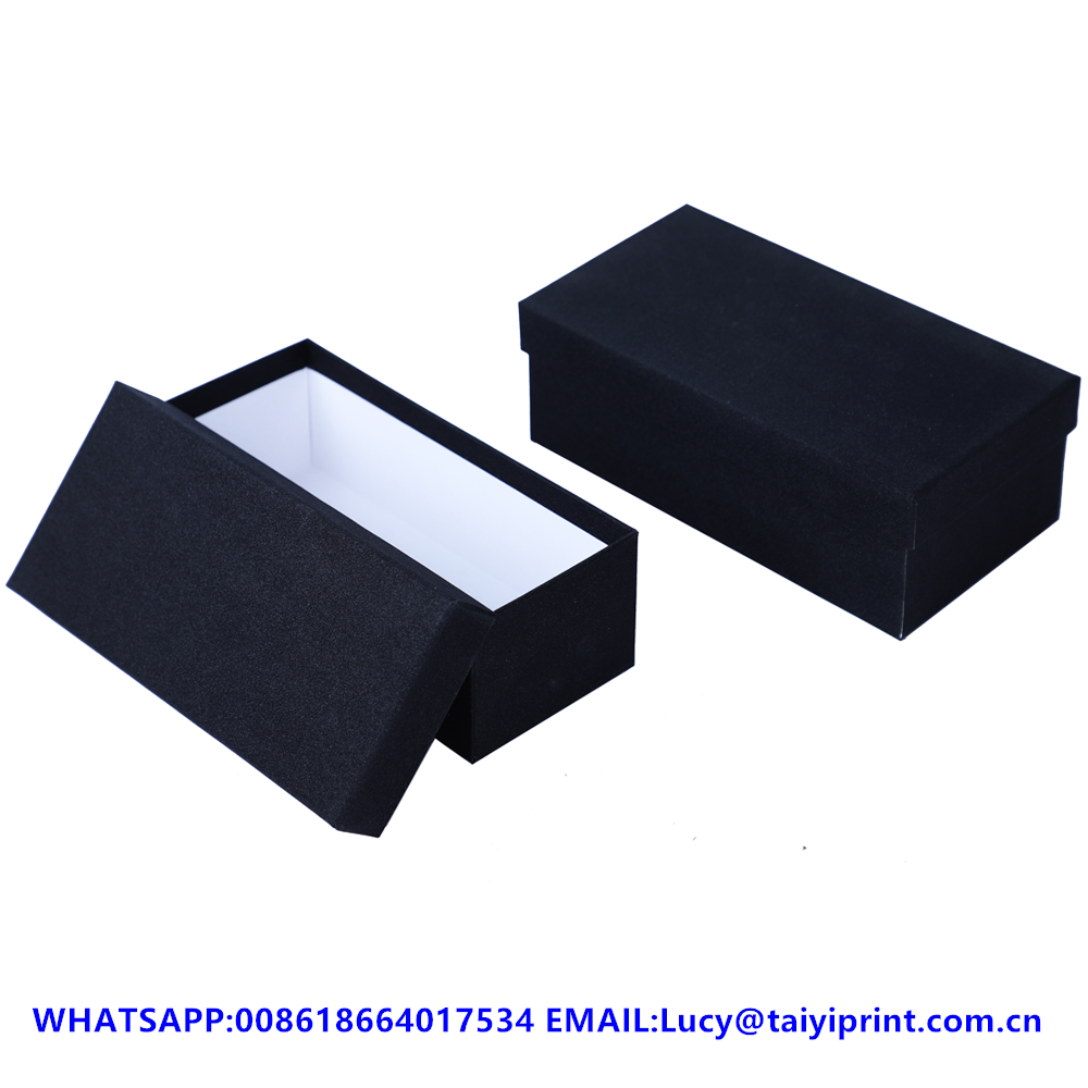 Eyelash Packaging Box Cardboard Custom Tube Coffin Shaped Shipping Packaging Box