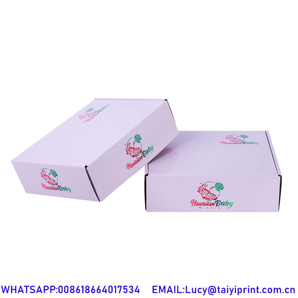 4X4X2 Small Pink Shipping Boxes Trade Crates Cute Colorful Shipping Boxes