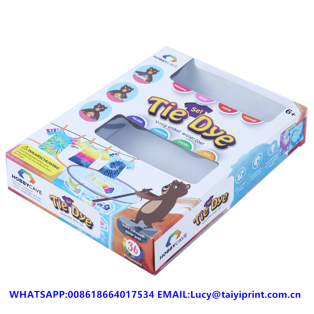 Toy Packaging Extra Large Custom Boxes Dolls With Logo Doll Packaging Box