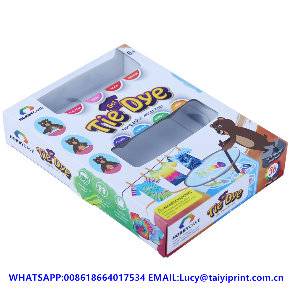 Toy Packaging Extra Large Custom Boxes Dolls With Logo Doll Packaging Box