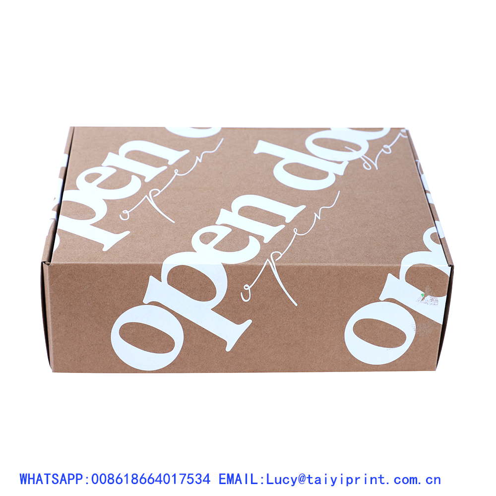 Metal Orange Shoe Box Wholesale Brown Kraft Corrugated Shoes Carton Box For Shoe Packaging