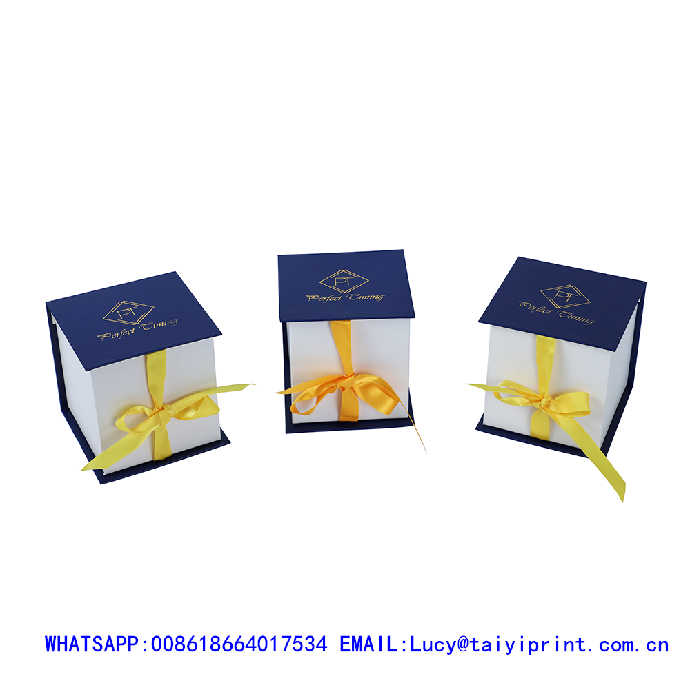 Eco Friendly Candles Packaging Boxes Luxury Gift Box For Candle Packing Box