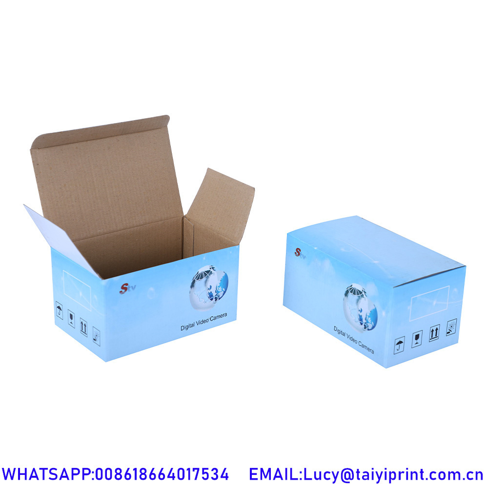 See Through Packaging Boxes With Handle Egg Box Corrugated Cartons Send Boxes Carton