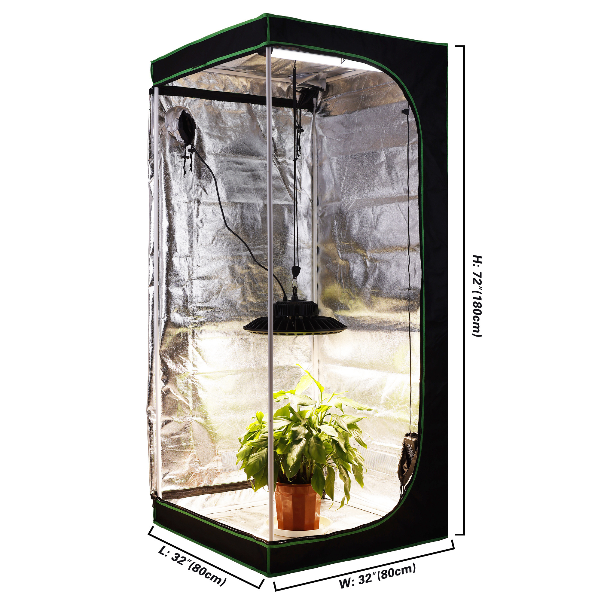 Greenhouse Tent 4-Tier Indoor Outdoor Sturdy Portable Shelves Grow Plants Seedlings Herbs Gardening Rack Mini Greenhouse