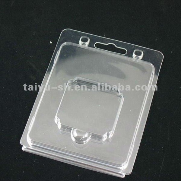 custom blister printed folding transparent plastic gift packaging boxes