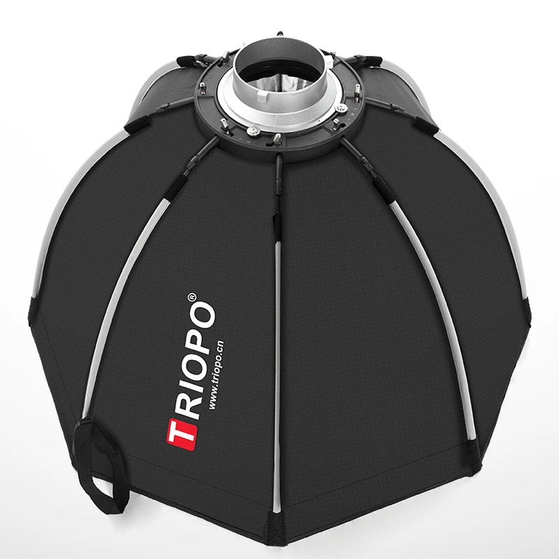 Triopo K90 90cm Photography Parabolic Softbox Umbrella Photography Portable Bowens Mount Octagon Soft box Reflector Diffusion