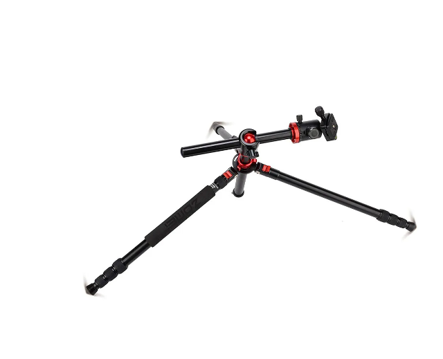 Camera Tripod Stand Aluminum Alloy Low Angle Photography Travel Tripod with Carrying Bag for DSLR Cameras