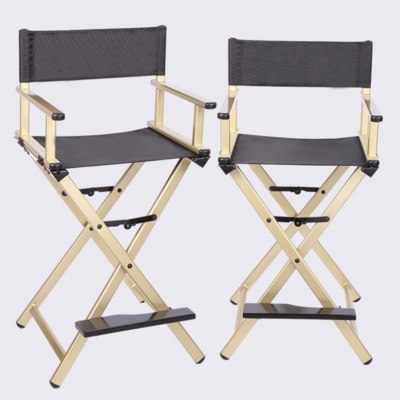 Folding Director Chair Portable Makeup Artist Director Chair