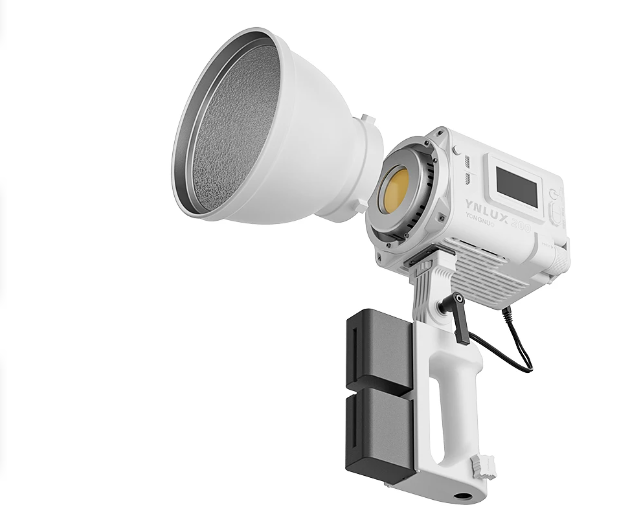 YONGNUO LUX200 YNLUX200 200W 2700K-6500K Bowens Mount Handheld Outdoor LED Light with Handle Power Adapter