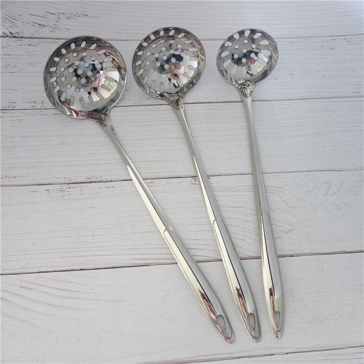 Stainless steel  spoon soup spoon with upright holder for restaurant