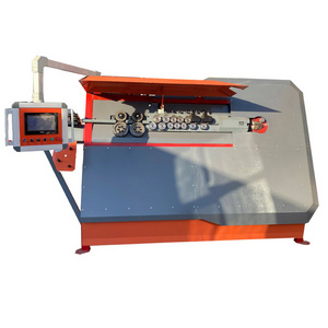 Widely used in constructions CNC automatic steel rebar stirrup bender machine automatic 2d cnc steel wire bender