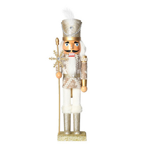 2020 customizable  glittering leading Nutcracker for Christmas decoration