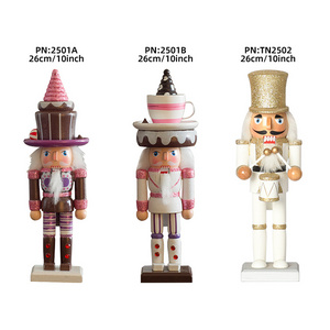 Wholesale Nutcracker Hot Selling 25 Cm Wooden Nutcracker for Exquisite Gift