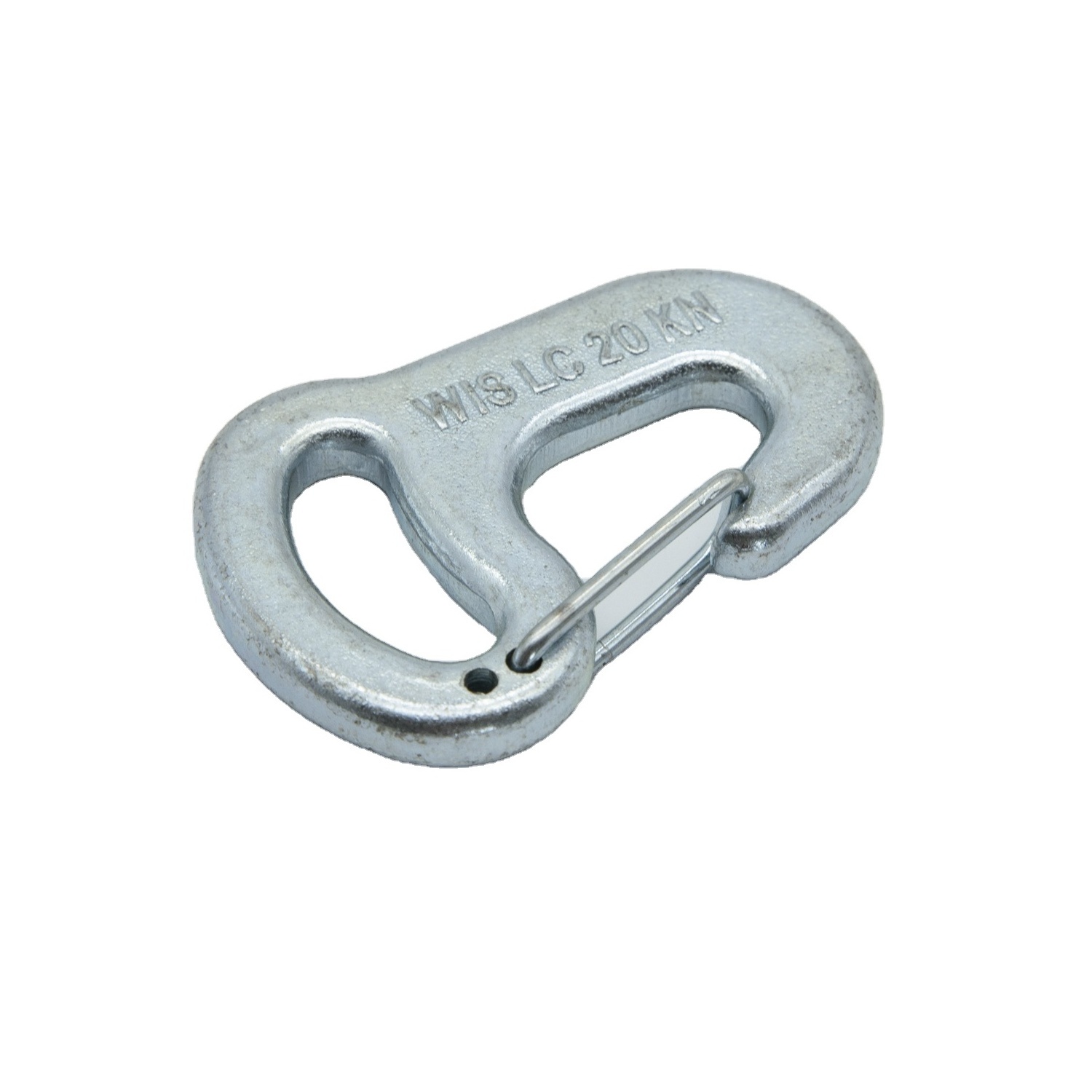 Forged Hook with Galvanized Forged Lifting Drop Eye Sling Hooks Truck Hook with Safety Latch