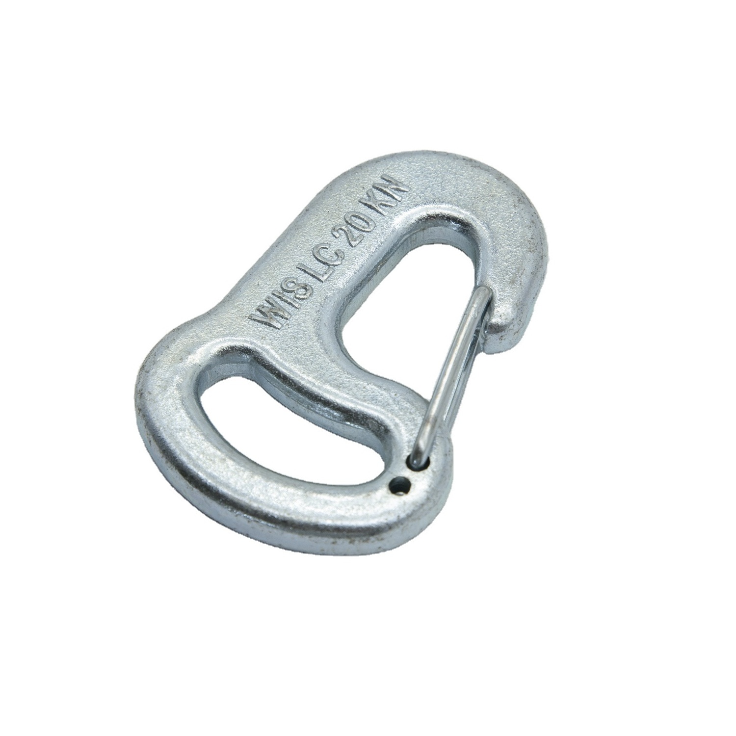 Forged Hook with Galvanized Forged Lifting Drop Eye Sling Hooks Truck Hook with Safety Latch