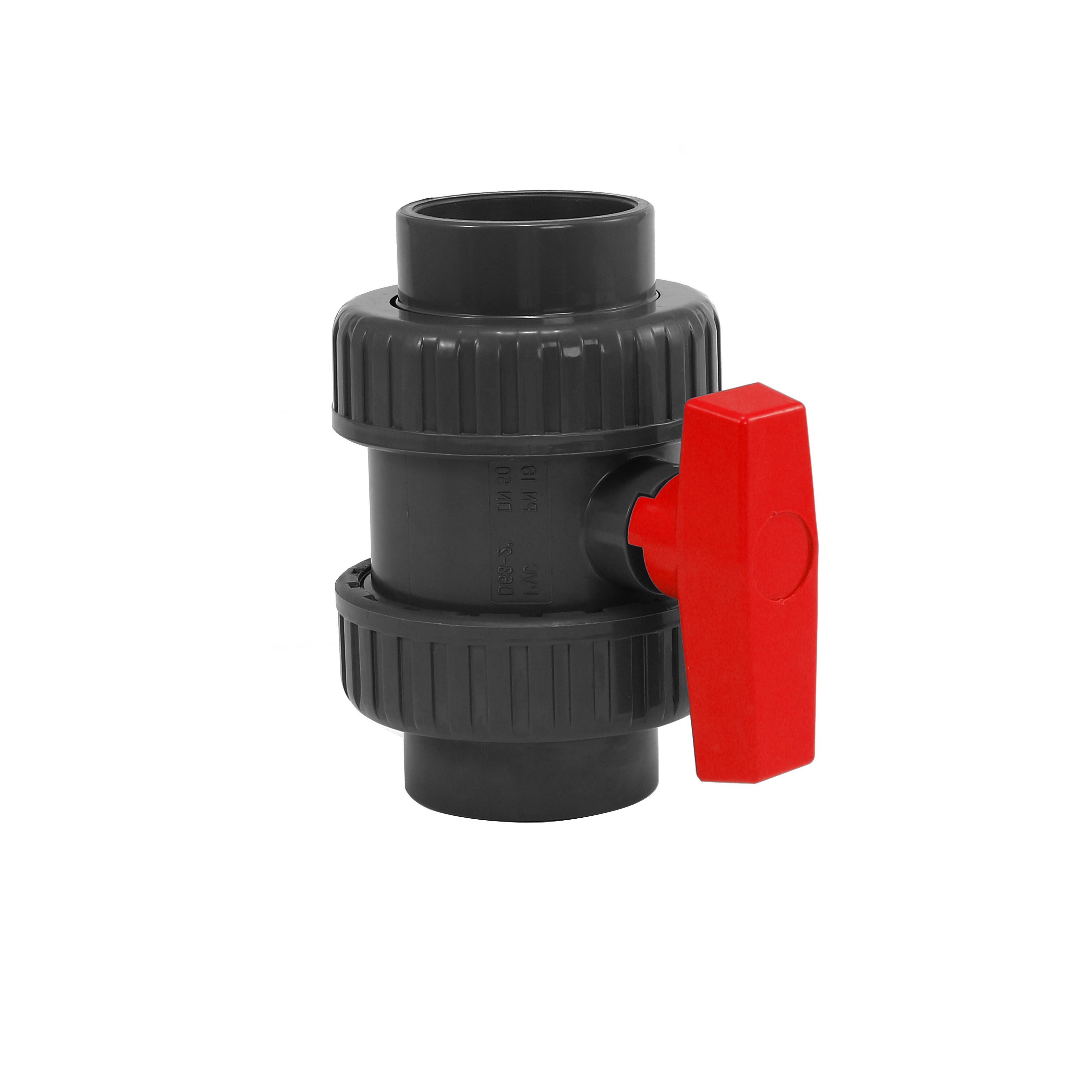 High Quality PVC 1/2 - 4 inches pvc new design plastic double union ball valve