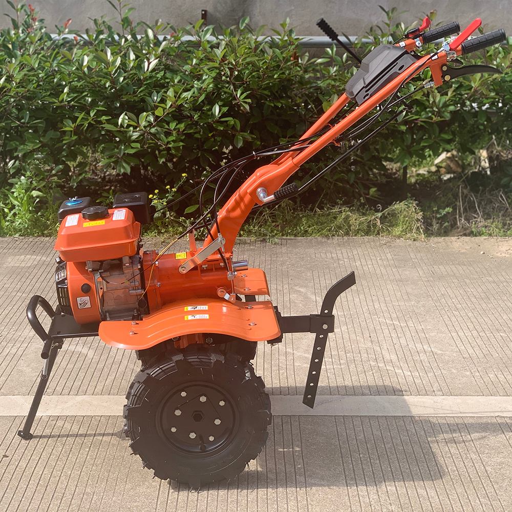 TAIZHOU JC-T2 power cultivators 7HP land cultivation machines mini tiller cultivator