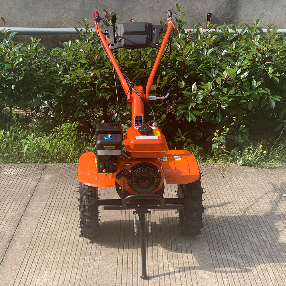 TAIZHOU JC-T2 power cultivators 7HP land cultivation machines mini tiller cultivator