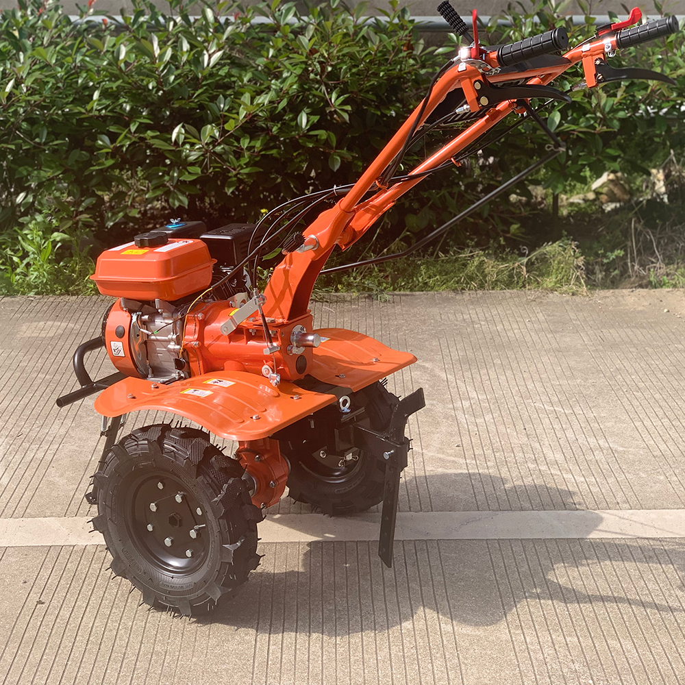 TAIZHOU JC-T2 power cultivators 7HP land cultivation machines mini tiller cultivator