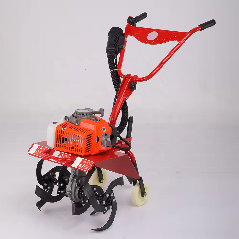 taizhou 2024 JC  6HP Mini gasoline power tiller agriculture power petrol small blade cultivator hand tiller