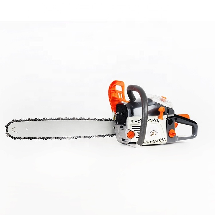 Taizhou JC wholesale 2.6kw Gas 58CC chain saw 2-Stroke gasoline Chain saw pertol