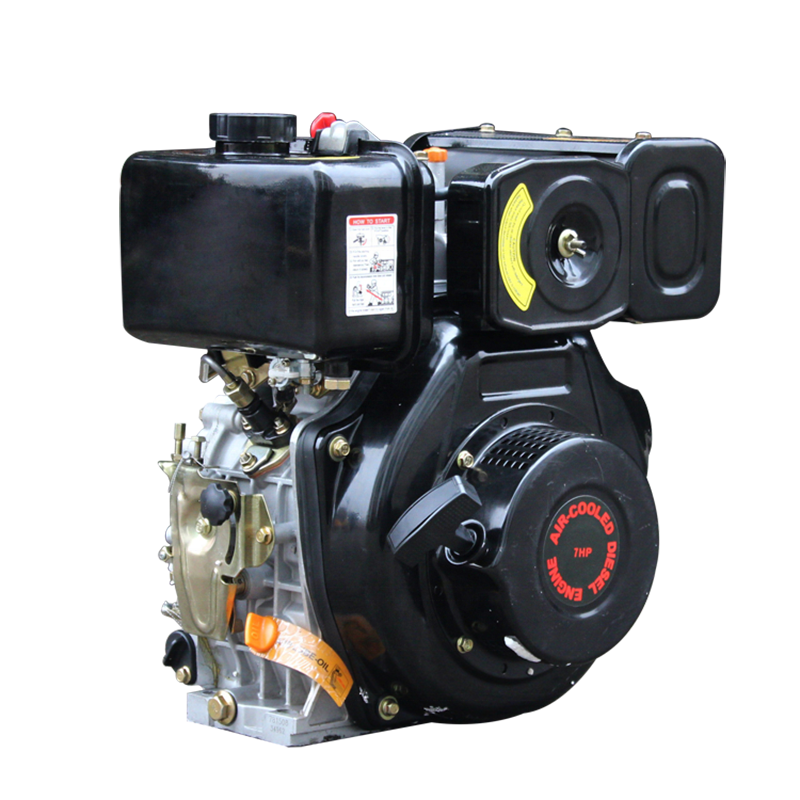 China JC 6HP  single Cylinder 4 Stroke recoil marine mini power outboard engine 178F diesel Engine