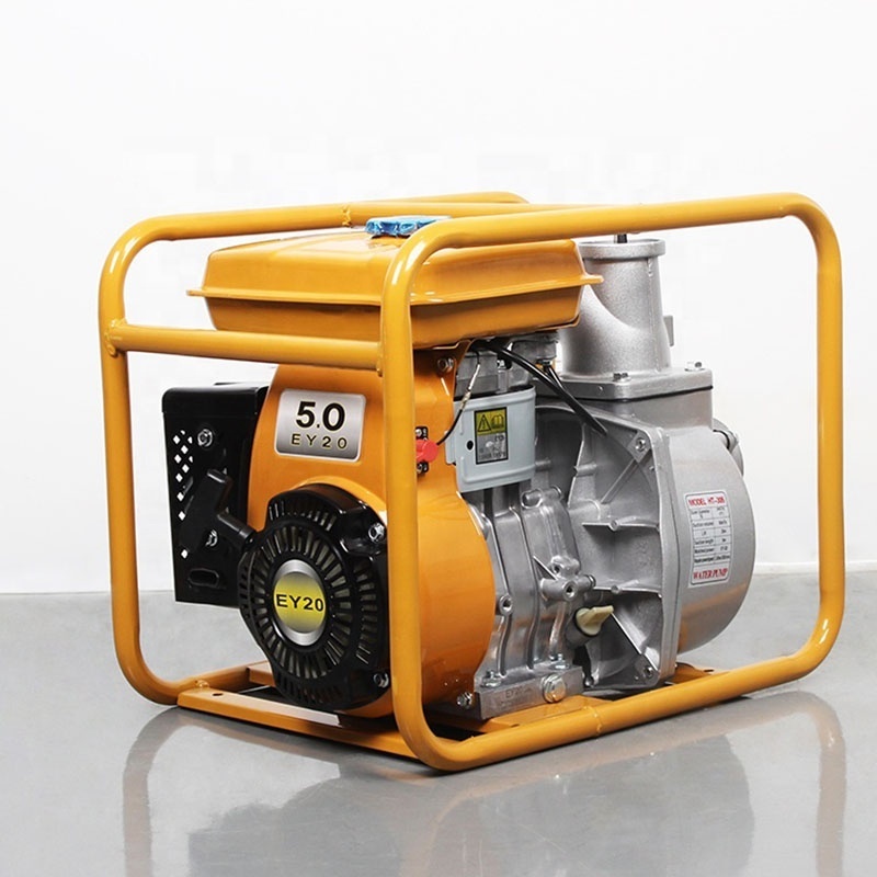 Taizhou  JC 3inch 80mm gasoline water pump ey20 power portable petrol irrigation agricultural gas pump