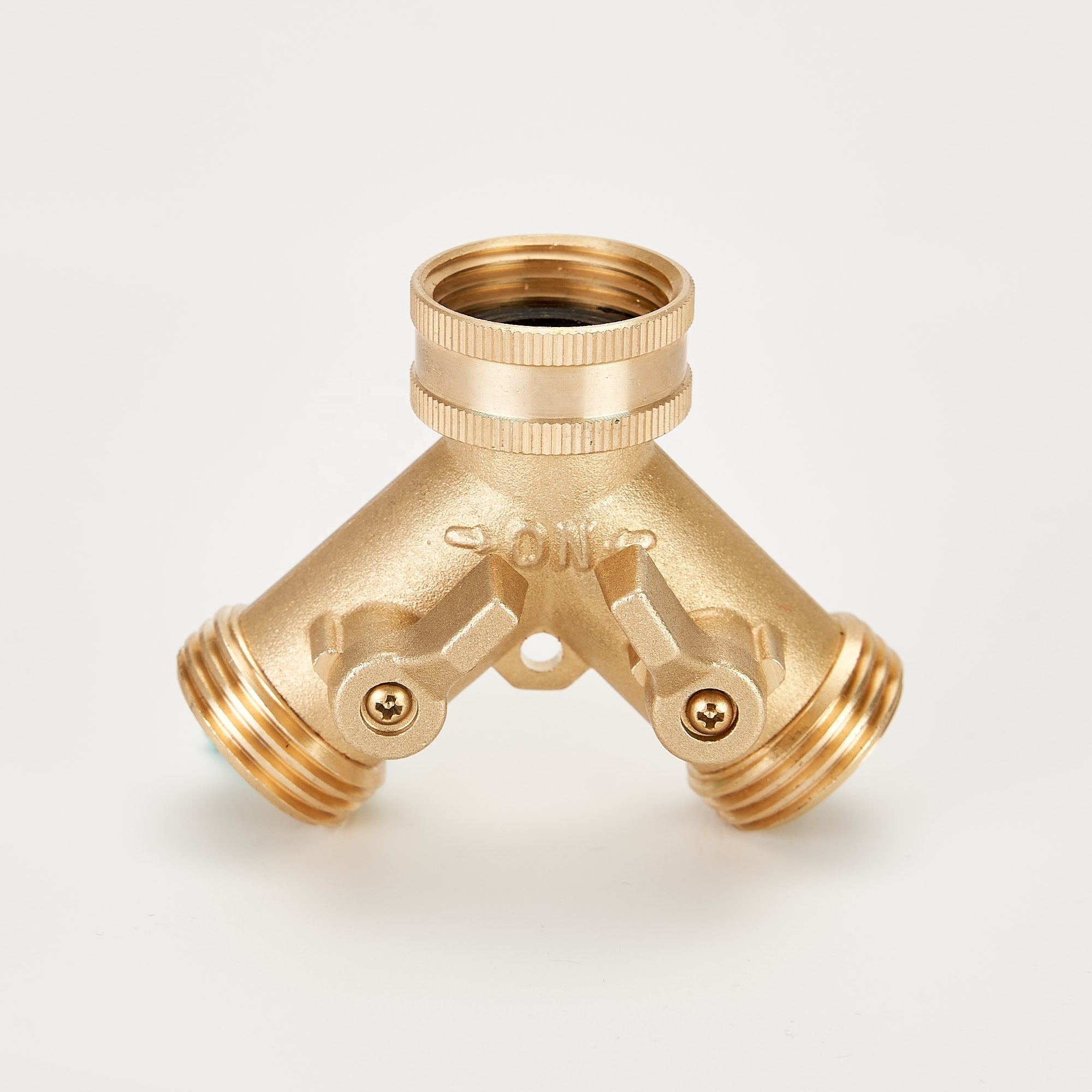 water hydraulic in stock retail splitter brass garden hose ball valve