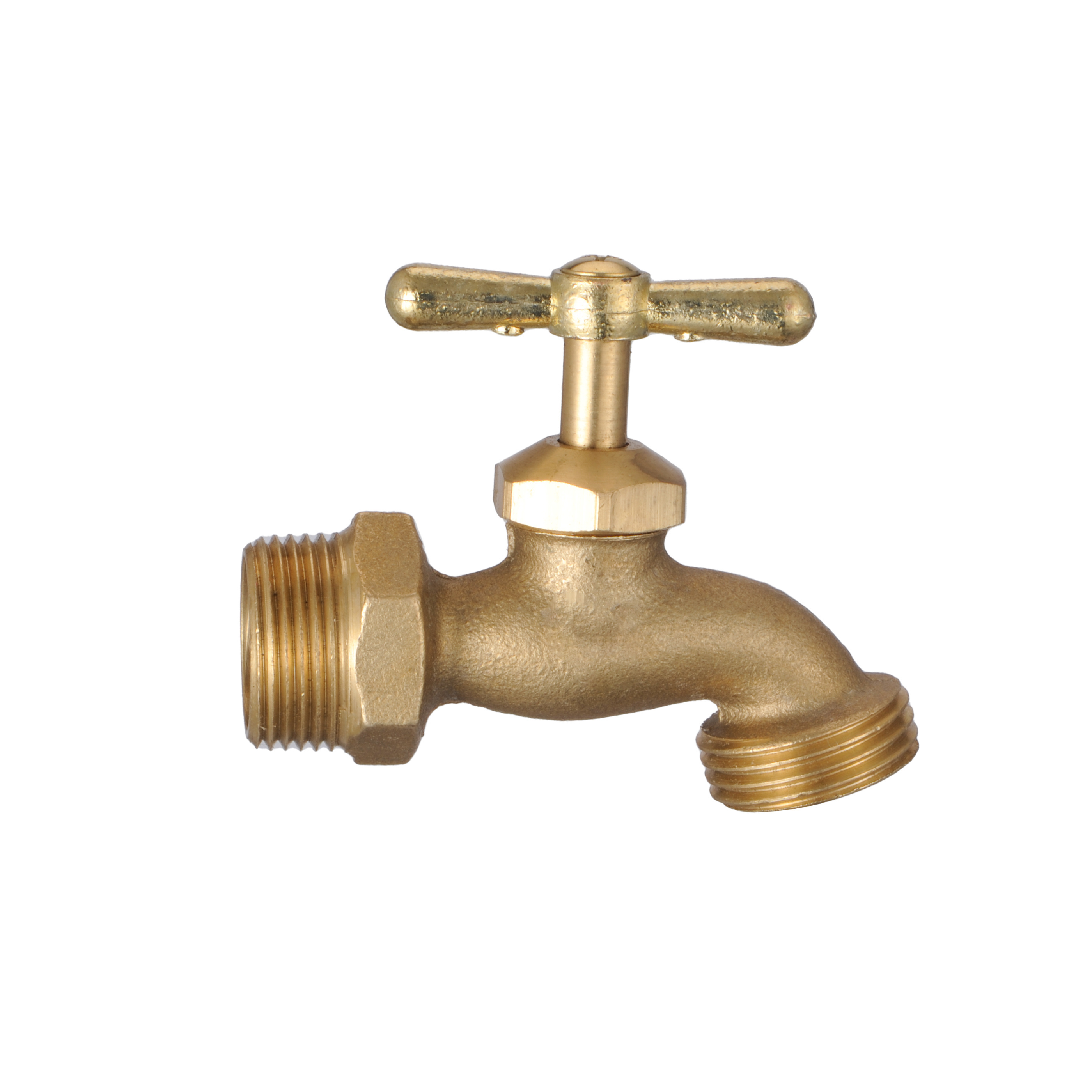 Low Price South American Market Hose Tap PN20 brass faucet tap BSP NPT Thread spigot Nozzle bib