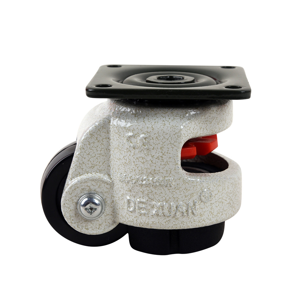 Retractable medium heavy duty 50mm leveling casters swivel castors Foma wheel