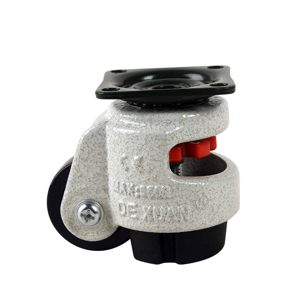 Multi-function furniture retractable small leveling caster wheels