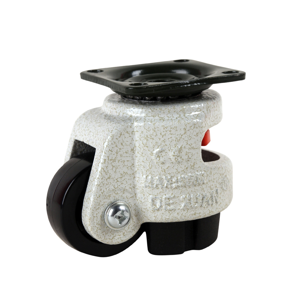 Multi-function furniture retractable small leveling caster wheels