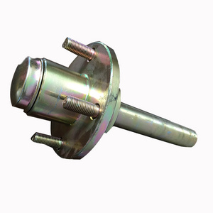 Chinese Cheap Trailer Accessories Pneumatic and Solid Tire Rim Hub Bearing Screw and Axle for Trailer