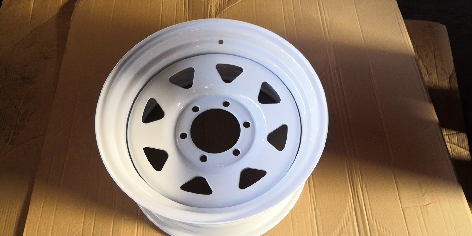 Wholesale steel trailer rim 5jx14 light truck rims 4.5j*13 custom wheels factory