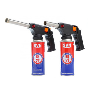 Liquefied Welding Gas Torch Fire Gun Single Double Switch Type flamethrower Wildcamp Brazing Gas Welding Torch