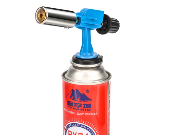 Portable Flame Gun Blow Torch Adjustable Butane Mapp Hand Lpg Heating Propane Welding Gas Torch