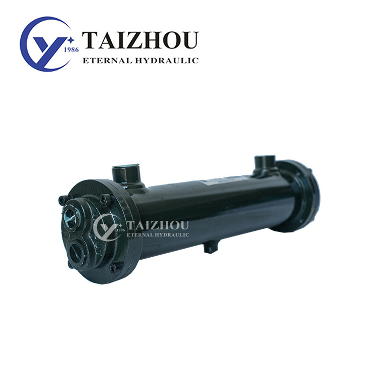 Or Industrial Hydraulic System Cooler Shell And Tube Evaporator, Water Cooled Tube Hydraulic Machine Radiator Oil Coolers