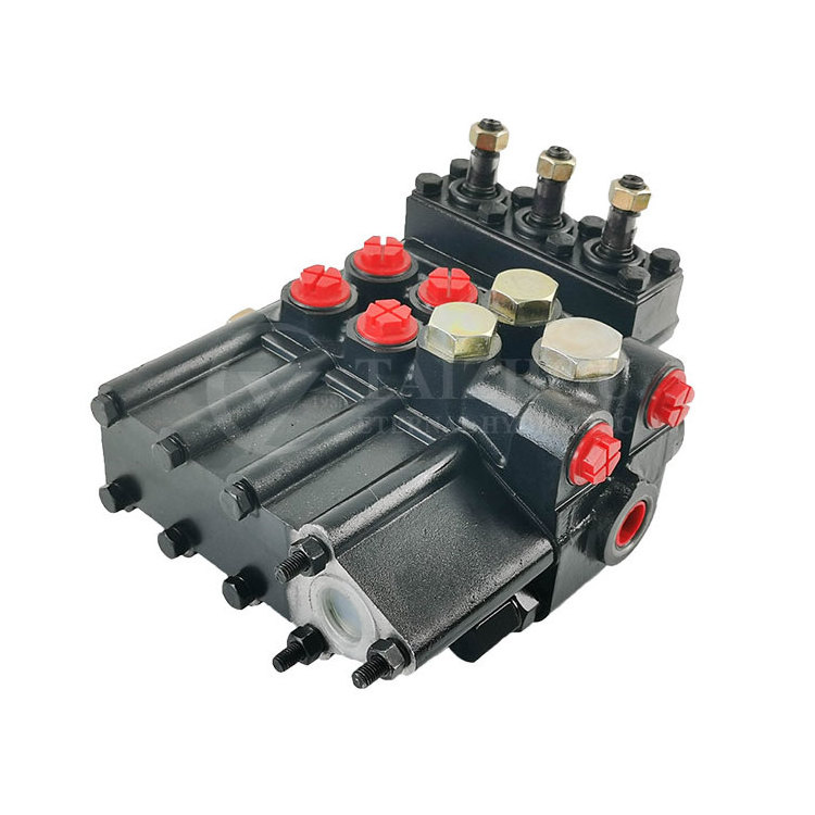 3 spool replace badestnost P80 closed center directional valve, HYDROSILA MP80-4/4-222 for agricultural hydraulic valves