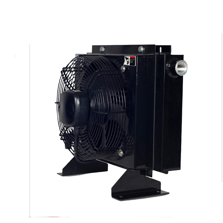 Good Quality AH Plate Fin Aluminum Hydraulic Oil Cooler With Fan, Heat Exchangers For Sale