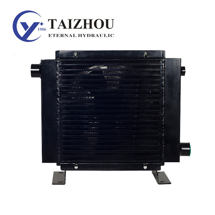 Good Quality AH Plate Fin Aluminum Hydraulic Oil Cooler With Fan, Heat Exchangers For Sale