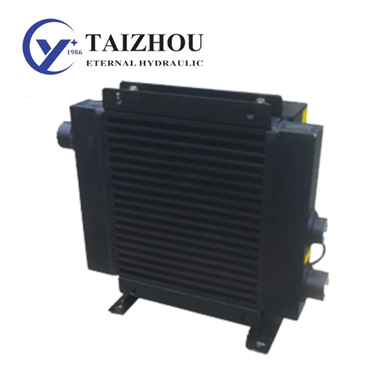 Good Quality AH Plate Fin Aluminum Hydraulic Oil Cooler With Fan, Heat Exchangers For Sale