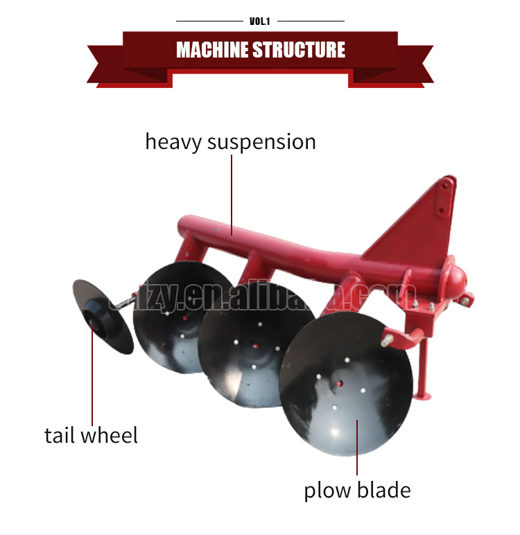 Farm equipment plough for atv disc plough harrow plough for sale