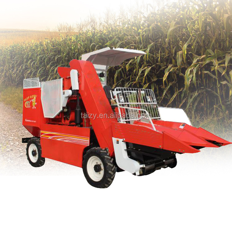 Wholesale Price Mini Corn harvester machine   maize reaper machine  corn reaping machine