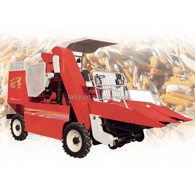 Wholesale Price Mini Corn harvester machine   maize reaper machine  corn reaping machine