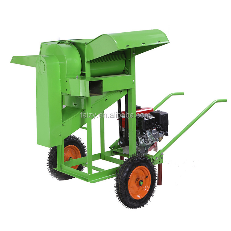 small mini Grain Sorghum Rice Thresher for Soybean and wheat