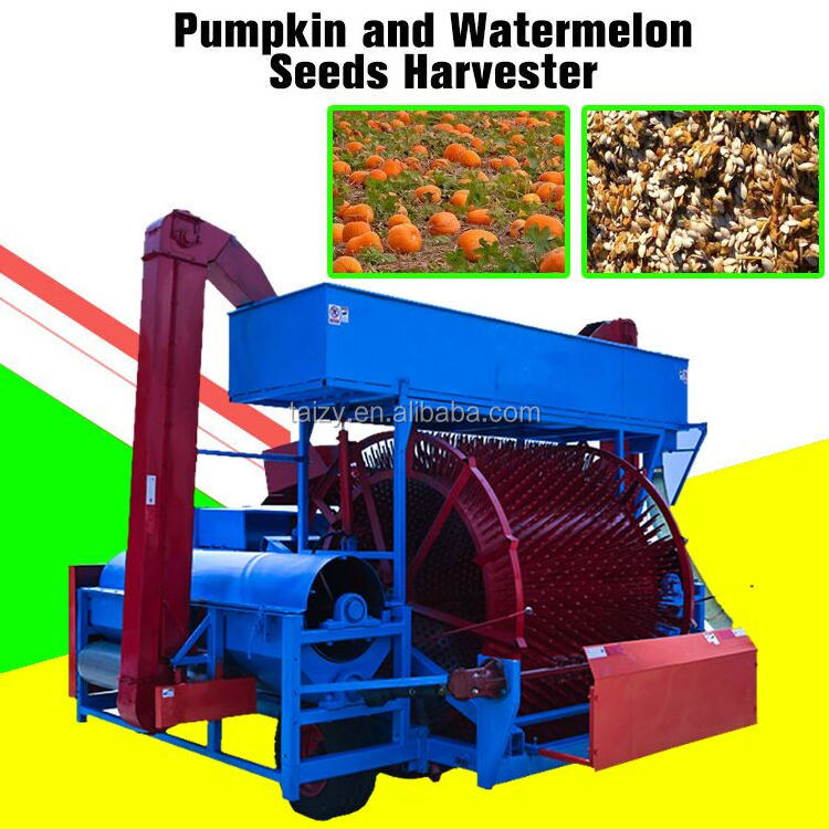 large capacity full automatic watermelon and pumpkin seeds harvesters