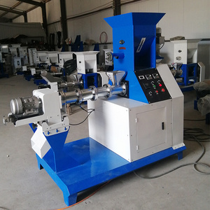 2024 newest design electrical fish feed processing floating fish feed pellet extruder machine