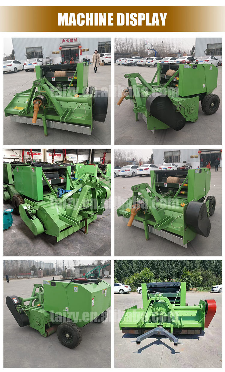 Mini Square Hay Balers Pine Straw Baler For Sale Grass Baler Machine